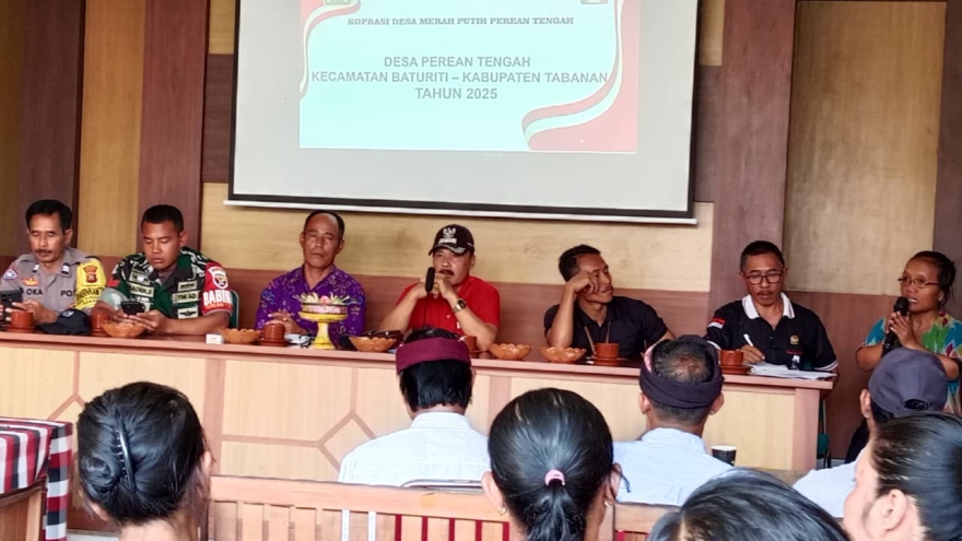 Musyawarah Desa Khusus KDMP Perean Tengah